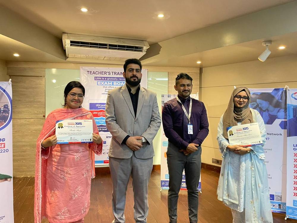 Certificates of Appreciation — AI Training Cohort