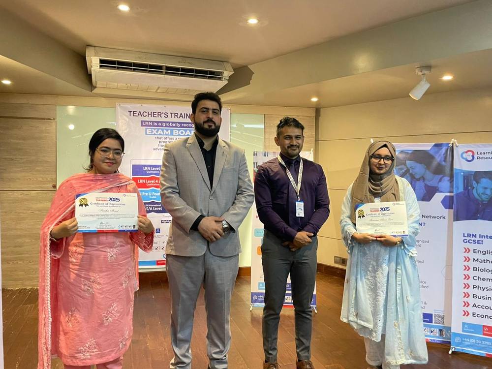 Certificates of Appreciation — AI Training Cohort